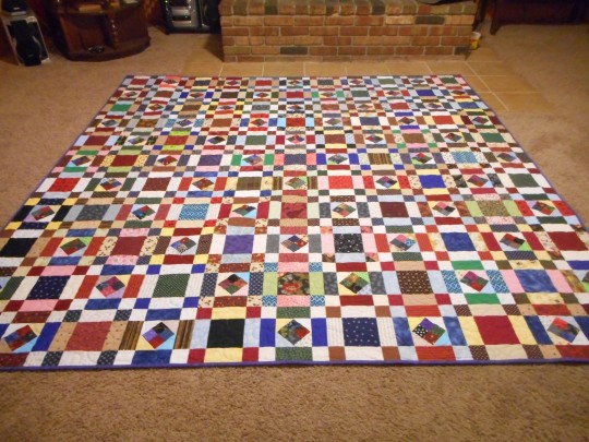 Sugar &amp; Spice Quilt finished