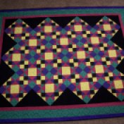 MQN Mystery Quilt - Godey's Lady Book block